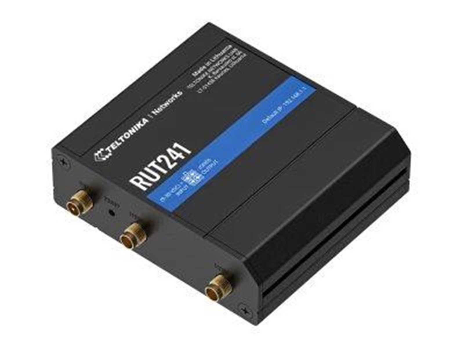 Teltonika RUT241 - wireless router - WWAN - Wi-Fi - 2G 3G 4G - DIN rail ...
