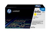 Blæk, Toner & Forbrugsstoffer - HP 645A / C9732A Yellow Toner - Lasertoner Gul - C9732A