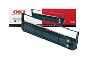 Blæk, Toner & Forbrugsstoffer - OKI Ribbon Black for ML3410 / 09002308 - Print-bånd Sort - 09002308