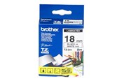 Papir, Fotopapir og Etiketter - Brother Tape brother sort/hvid tze 241 18 mm - TZ241
