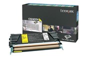 Blæk, Toner & Forbrugsstoffer - Lexmark C5240YH Toner Yellow - Lasertoner Gul - C5240YH