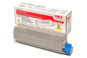Blæk, Toner & Forbrugsstoffer - OKI 43381905 Toner Yellow - Lasertoner Gul - 43381905