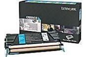 Blæk, Toner & Forbrugsstoffer - Lexmark C5220CS Toner - Lasertoner Cyan - C5220CS