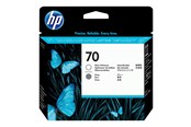 Blæk, Toner & Forbrugsstoffer - HP 70 / C9410A Printhead Grey & Gloss Enhancer - C9410A