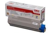 Blæk, Toner & Forbrugsstoffer - OKI 43872305 Toner Yellow - Lasertoner Gul - 43872305