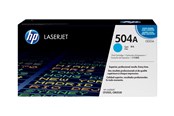 Blæk, Toner & Forbrugsstoffer - HP 504A / CE251A Cyan Toner - Lasertoner Cyan - CE251A