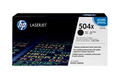 Blæk, Toner & Forbrugsstoffer - HP 504X / CE250X High Capacity Black Toner - Lasertoner Sort - CE250X
