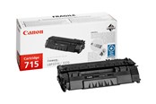 Blæk, Toner & Forbrugsstoffer - Canon CRG 715 Black - Lasertoner Sort - 1975B002