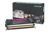 Blæk, Toner & Forbrugsstoffer - Lexmark C734A1MG Toner - Lasertoner Magenta - C734A1MG