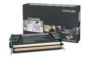 Blæk, Toner & Forbrugsstoffer - Lexmark C736H1KG Toner Black - Lasertoner Sort - C736H1KG