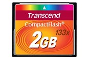 Hukommelseskort - Transcend Compact Flash 133x - 50MB/s - 2GB - TS2GCF133