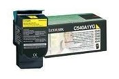 Blæk, Toner & Forbrugsstoffer - Lexmark C540A1YG Toner Yellow - Lasertoner Gul - C540A1YG