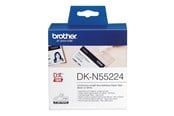 Papir, Fotopapir og Etiketter - Brother DKN55224 - black on white Roll (5.4 cm x 30.5 m) - DKN55224