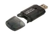 Hukommelseskort - adapter og kortlæser - LogiLink USB Card Reader Black - CR0007