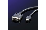 Skærmkabel - Roline DVI-D -> HDMI 5.0 Meter M/M - 11.04.5552-10