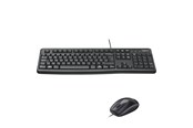 Tastatur - Logitech MK120 Desktop - ND - Tastatur & Mus sæt - Nordisk - Sort - 920-002823