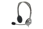Hovedtelefoner/headset - Logitech H110 Stereo Headset - Grey - 981-000271