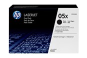 Blæk, Toner & Forbrugsstoffer - HP 05XD / CE505XD 2-Pack Black Toner - Lasertoner Sort - CE505XD