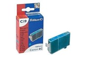 Blæk, Toner & Forbrugsstoffer - Pelikan C19 13ML - Blækpatron Cyan - 339386