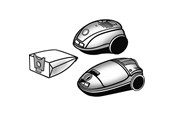 Vacuum Cleaner Bag - Nordic Quality MSI 2204 - 5 Dustbags - H57