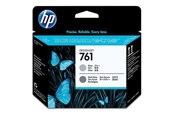 Blæk, Toner & Forbrugsstoffer - HP 761 Printhead Grey-Darkgrey - Printhoved Grå - CH647A