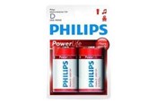 Batteri - Philips Power Life LR20P2B - batteri - D - LR20P2B/10
