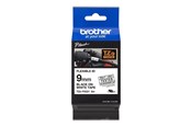 Papir, Fotopapir og Etiketter - Brother Tape brother sort/hvid tzefx 221 9 mm - TZEFX221