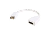 Skærmkabel - StarTech.com Mini DVI to HDMI Video Cable Adapter for Macbooks and iMacs - videoadapter - HDMI / DVI - MDVIHDMIMF