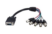 Skærmkabel - StarTech.com Coax HD15 VGA to 5 BNC - VGABNCMF1