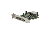 Netværksadapter (netkort, printserver mv.) - StarTech.com 3 Port 2B 1A Low Profile 1394 - PEX1394B3LP