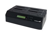 Harddisk - tilbehør - StarTech.com 4 Bay USB 3.0 eSATA to SATA Standalone 1:3 Hard Drive Duplicator Dock - SATDOCK4U3RE