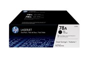 Blæk, Toner & Forbrugsstoffer - HP 78AD / CE278AD 2-Pack Black Toner - Lasertoner Sort - CE278AD