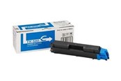 Blæk, Toner & Forbrugsstoffer - Kyocera TK 580C - Lasertoner Cyan - 1T02KTCNL0