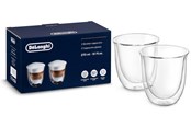 Kaffe og Espresso - DeLonghi Cappuccino Glas 2 x 270 ml - 8004399324893
