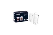 Kaffe og Espresso - DeLonghi Dobbeltvæggede lattemacchiato-glas, 330 ml, sæt med 2 stk. - 5513284171