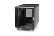 Rack skabe - StarTech.com RK1236BKF 4-Post 12U Server Rack Cabinet Lockable 19" Data Rack Cabinet for Computer / AV / IT Equipment Office / Home Network Rack with Casters & Adjustable Mounting Rails - RK1236BKF