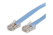 Netværkskabel - StarTech.com Cisco Console Rollover Cable RJ-45 1.8M - Blå - 1m - ROLLOVERMM6