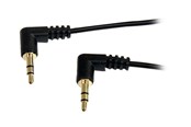 Audio kabel - StarTech.com Slim 3.5mm Right Angle Ster - MU1MMS2RA