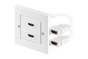 Netværkstilbehør - MicroConnect Connect stikkontakt - HDMWALL2