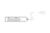 Fjernbetjening - Tyco Electronics Elo OSD REMOTE - E483757