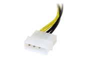 Strømkabel (intern) - StarTech.com LP4 to 8 Pin PCI Express Vi - LP4PCIEX8ADP