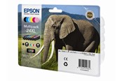 Blæk, Toner & Forbrugsstoffer - Epson 24XL High Capacity 6-Pack (Black Yellow Cyan Magenta Light-Magenta Light-Cyan) Ink - Blækpatron Cyan, Magenta, Gul, Lys Cyan, Lys Magenta - C13T24384010