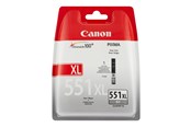 Blæk, Toner & Forbrugsstoffer - Canon CLI-551XL / 6447B001 High Grey - Blækpatron Grå - 6447B001