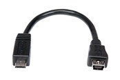 USB kabel - StarTech.com Micro USB to Mini USB Adapter Cable M/F - UUSBMUSBMF6