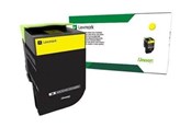 Blæk, Toner & Forbrugsstoffer - Lexmark Ink Cartridge - Lasertoner Gul - 70C20Y0