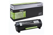 Blæk, Toner & Forbrugsstoffer - Lexmark 502U - High Yield - Black toner - Lasertoner Sort - 50F2U00