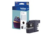 Blæk, Toner & Forbrugsstoffer - Brother LC123BK / LC 123BK High Capacity Black Ink - Blækpatron Sort - LC123BK