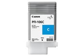 Blæk, Toner & Forbrugsstoffer - Canon PFI-106 / 6622B001 Cyan - 6622B001