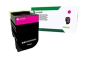 Blæk, Toner & Forbrugsstoffer - Lexmark 80C2SM0 / 802SM Magenta Toner - Lasertoner Magenta - 80C2SM0