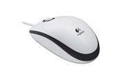 Mus - Logitech B100 Optica PCl Mouse - White - Mus - Optisk - 3 knapper - Hvid - 910-003360